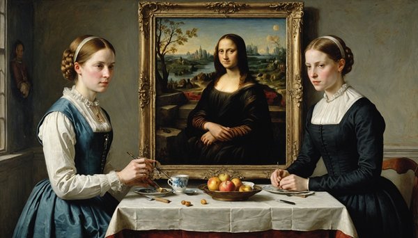 Reproduktion eines gemäldes: kunst zum verlieben entdecken